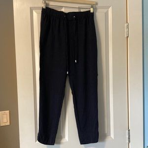 Navy Mango Pants